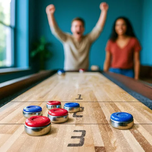 Vista 2 de Cannon Sports Shuffleboard Powder - Cera de tejo de alta calidad con cuentas de silicona granular o harina de maíz, deslizamiento suave y reducción