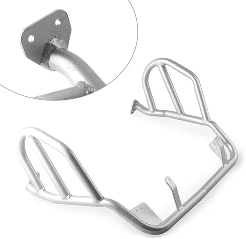 Vista 5 de FSFY - Protector superior del motor para motocicleta, marco de protección para BMW R1200GS 2004 2005 2006 2007 2008 2009 2010 2011 2012, plateado