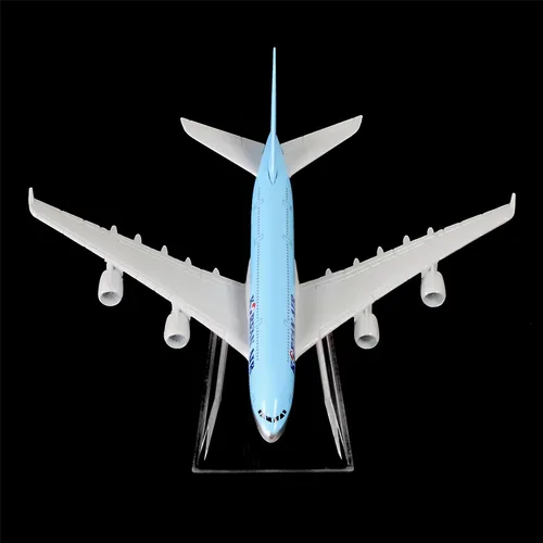 Vista 3 de 24-Hours Korean Air A380 modelo avión modelo modelo avión modelos regalo de cumpleaños