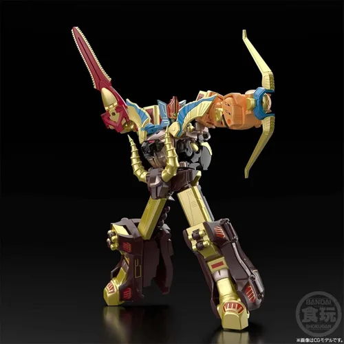 Vista 5 de Bandai Shokugan Modelado Proyecto Hyakuju Sentai Gaoranger SMP GaoGod Kit Kit Set