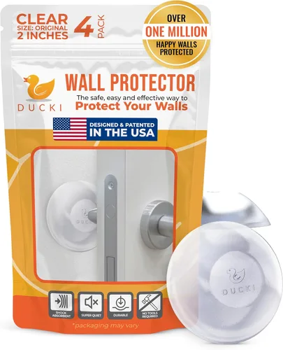 Vista 13 de Tapones de puerta protectores de pared de 1.5 pulgadas, reutilizables