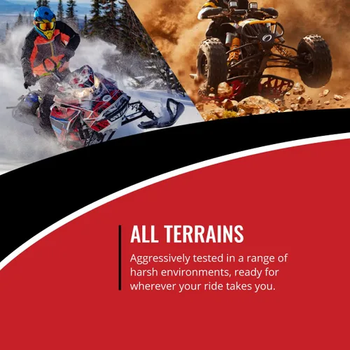 Vista 4 de Sixity VS - Correa de transmisión compatible con Suzuki LT-A500F QuadMaster Vinson 500 4x4 Auto LT-F500F QuadRunner 2000-2007 Auto LT-F500F