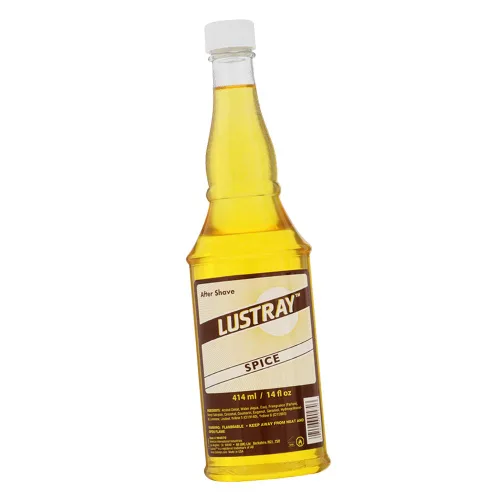 Vista 6 de Clubman Lustray Bay Ron Loción para después del afeitado para hombres – Salpicadura clásica para después del afeitado, aroma calmante y refrescante