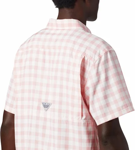 Vista 4 de PFG Super Slack Tide Camp - Camiseta para hombre, color gris
