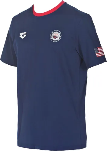 Vista 2 de ARENA Camiseta unisex del equipo nacional de natación oficial estándar de EE. UU