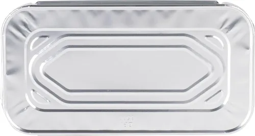 Vista 4 de Tapa de bandeja de mesa de vapor de papel de aluminio de tamaño 1/3 - 100/caja