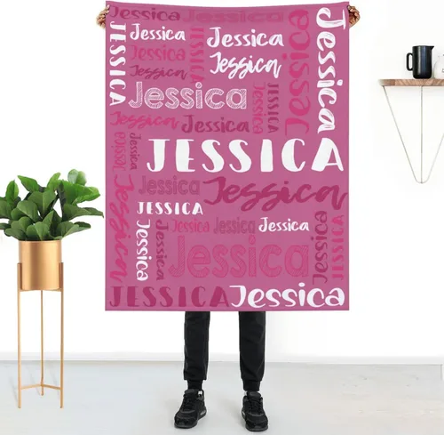 Vista 25 de Mantas de bebé personalizadas para niñas y niños con nombre, mantas de bebé personalizadas con nombre, mantas personalizadas para niños, artículos
