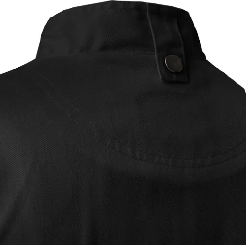 Vista 5 de Ubon Chaqueta de Chef para Mujer con Ventilación de Malla Lateral y Cremallera