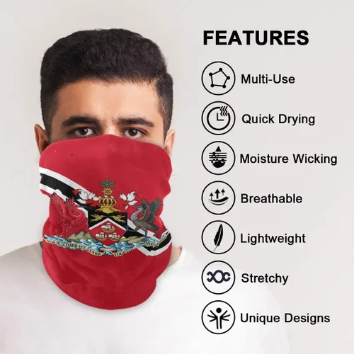 Vista 5 de Bandanas de moda para la cabeza, sin costuras, polaina para el cuello, pasamontañas