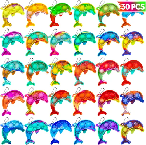 Vista 9 de Juguetes para ansiedad de Pascua Pop Fidget a granel para niños, regalos