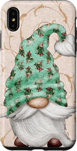 Vista 11 de Floral Shabby Chic Design with Cute Gnomie for Summer Gnome Case for iPhone 17
