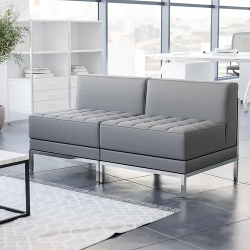 Vista 2 de Flash Furniture HERCULES Imagination Series - Juego de sala de espera