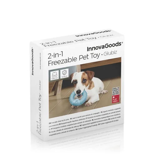 Vista 15 de Juguete Mordedor Congelable para Mascotas 2 en 1 Glubiz InnovaGoods