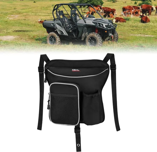 Vista 9 de KEMIMOTO Bolsa de almacenamiento para UTV Bolsas centrales compatibles con Can-Am Maverick y 2011-2020 Commander 800 1000 MAX DS RS XC R DPS X XT