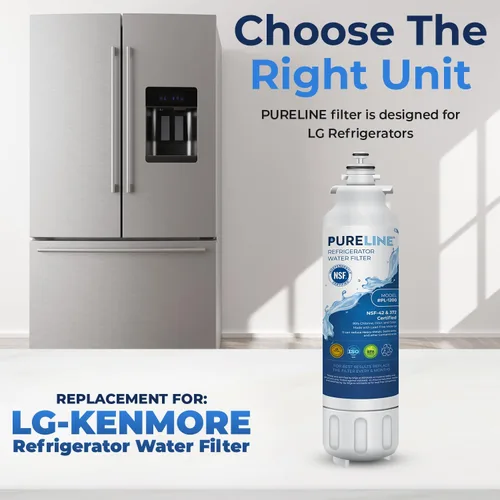 Vista 6 de Pureline Reemplazo LT800P Kenmore 9490, Kenmoreclear 46-9490, LG LT800P, ADQ73613401, ADQ73613402, ADQ73613408, ADQ75795104, LSXS26326S, LMXC23746S