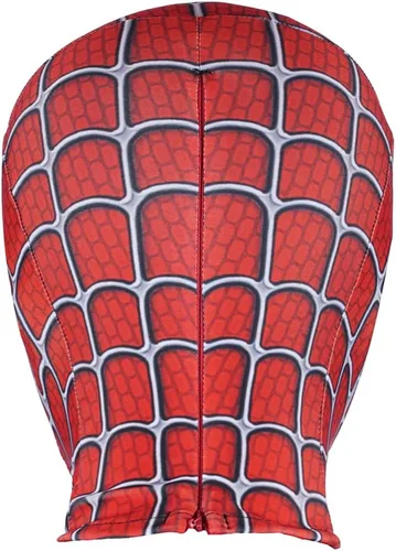 Vista 3 de Tyuduo Halloween Mask Superhero Masks Cosplay Costumes Mask Fabric