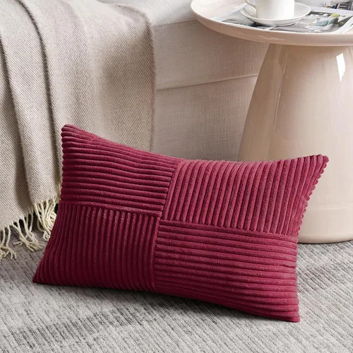 Vista 23 de Fancy Homi - Paquete de 2 fundas de almohada decorativas de color verde oliva pequeñas de 12 x 12 pulgadas para sala de estar, sofá, cama