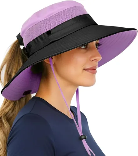 Vista 16 de GearTOP Safari Hat for Men Sun Hats for Women UV Protection UPF 50+ Fishing, Gardening, Hiking Hat (22-23 1/2")
