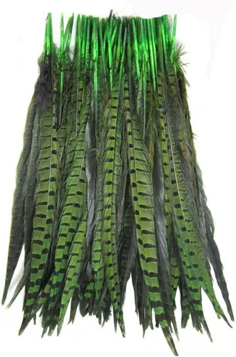 Vista 11 de kolight Juego de 100 piezas Natural teñido de faisán plumas 12 – 14 inch decoración DIY