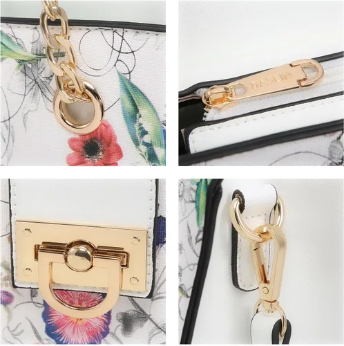 Vista 6 de Dasein Bolso de Mano de Cuero Tote Hobo para Mujer Bolso de Hombro Cartera con Asa Superior Bolso Satchel con Clutch a Juego