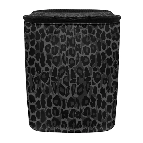 Vista 41 de Renewold Bote de basura para automóvil, con estampado de tigre y animales, ajustable, portátil, con tapa, para SUV, camioneta, sedán, camión, bolsa