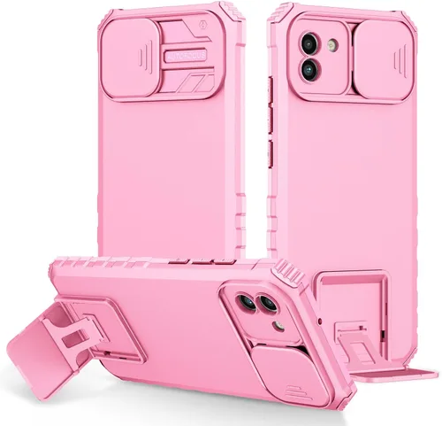 Vista 74 de Funda compatible con Samsung Galaxy M13 5G/A04 Dimensional Soporte Ventana Corredera Teléfono Móvil Funda Protectora a Prueba de Golpes para Samsung