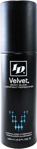 Vista 4 de ID Lubricants Lubricante personal Velvet - Lubricante de lujo, a base de silicona, 1 onza líquida, transparente