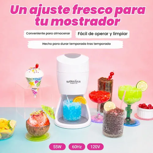 Vista 3 de Máquina de raspado de hielo Hawaiian Shaved Ice S900A