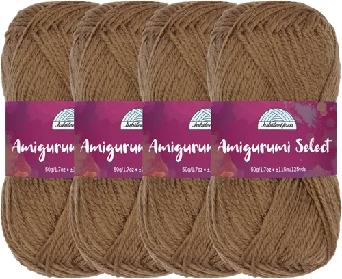 Vista 19 de JubileeYarn Amigurumi Select - Hilo acrílico DK - Begonia - 4 madejas