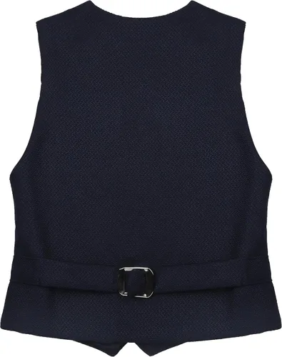 Vista 5 de Lilax Traje formal para niños de 4 piezas, chaleco, pantalones y corbata