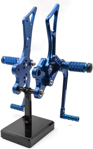 Vista 12 de Motorbike Foot Rests For FZ1 For FZ8 For FZ For 1 For FZ For 8 2001-2005 Motorcycle Rearset Footrest Footpeg Footrest Pedals(Black)