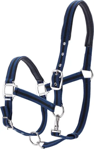 Vista 8 de Cabestros ajustables para caballos, correas y accesorios de nailon resistente, acolchados con espuma antirozaduras acolchada en la corona y la nariz