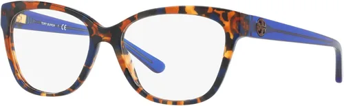 Vista 3 de Tory Burch TY2079 - Lentes para mujer color azul flake tortuga 51 Azul Flake Tortoise