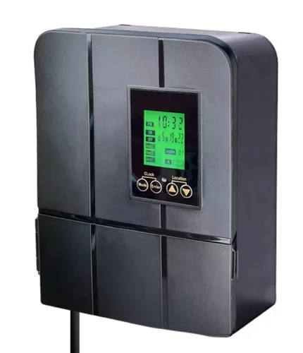 Vista 8 de Wohenhao Transformador de iluminación de paisaje de bajo voltaje de 50 W, fuente de alimentación LED para exteriores con sensor de atardecer a