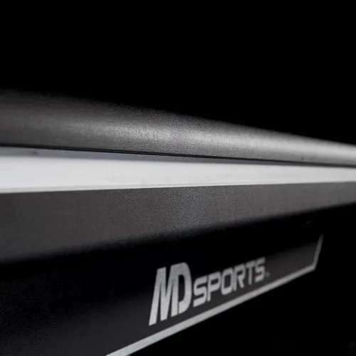 Vista 8 de MD Sports Mesa de Billar Titan de 7.5', Mesa de Billar con Bolsillo de Caída, Patas Duraderas de Acero con Juego de Bolas y Tacos de Billar