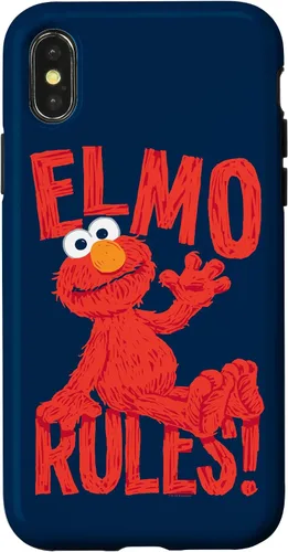Vista 5 de Sesame Street Funda Elmo Rules para iPhone 17