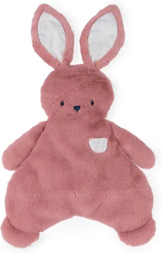 Vista 10 de GUND Baby Oh So Snuggly Bunny Manta Envolvente, Manta Envolvente de Felpa con Capucha para Bebé para Recién Nacidos, Rosa/Crema, 26 pulgadas