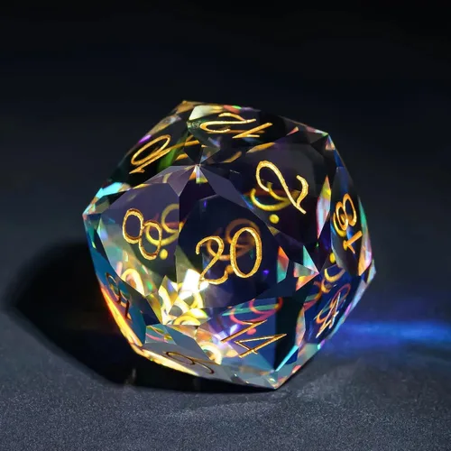 Vista 49 de UDIXI Juego de dados de piedras preciosas de amatista, dados DND de piedra de cristal D&D con estuche de regalo para juegos de rol y juegos de mesa
