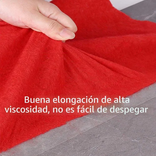 Vista 5 de Qujianwei - Cinta adhesiva de doble cara para alfombra Blanco
