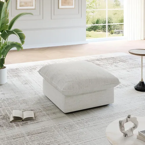 Vista 18 de Sofás modulares de 69.2 pulgadas para sala de estar, respaldo alto impermeable, sofá modular con relleno de plumón, sofá biplaza convertible