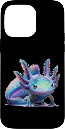 Vista 20 de Carcasa de arte de mundo submarino encantado para iPhone 11 Pro Max con diseño de ajolote mágico