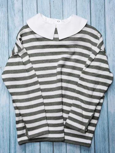 Vista 5 de SATINIOR 2 piezas de cuello falso para mujer, blusa desmontable Dickey falsa solapa falsa