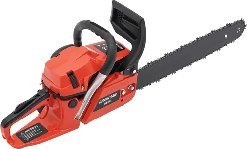 Vista 12 de LOYALHEARTDY Sierra de cadena de 58 cc 2 ciclos 4.4 Hp Sierras de gasolina de mano 18 pulgadas motosierra para árboles de madera corte jardín granja