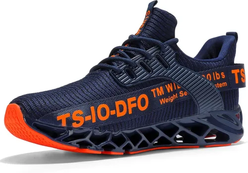 Vista 98 de TSIODFO Zapatillas de moda para correr y caminar para hombre