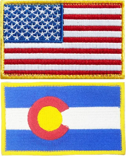 Vista 17 de stidsds Paquete de 2 parches bordados con la bandera de Estados Unidos de Alabama Alabama, bandera de Estados Unidos, bandera de Estados Unidos