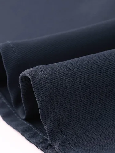 Vista 5 de Allegra K Vestido de trabajo para mujer, con cuello de solapa, cinturón y botones hasta la rodilla