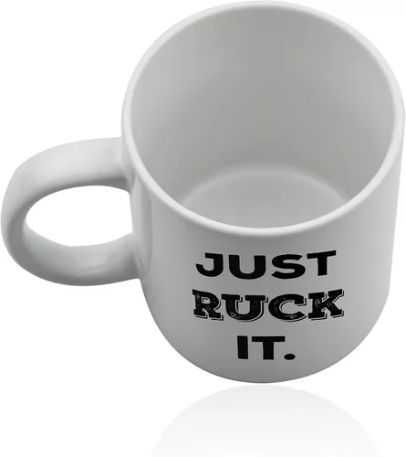 Vista 4 de Taza de café de rugby de regalo para ventilador de cerámica, 11 onzas, apta para lavavajillas y microondas