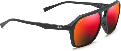 Vista 9 de Maui Jim Gafas de sol polarizadas estilo aviador para hombre