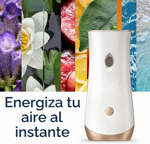 Vista 2 de Glade Ambientador automático con soporte en aerosol, para el hogar y el baño, 1 unidad