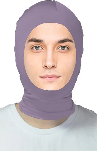 Vista 10 de VSVO Máscara de capucha Zentai de cara abierta